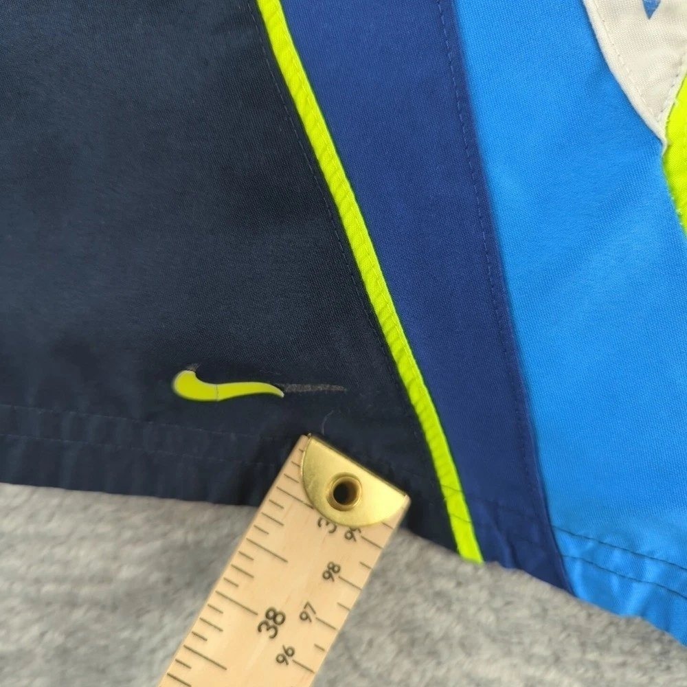 Nike Shorts Mens Extra Large Blue Board Shorts Swim Trunks Lined Athletic Denim - Picture 6 of 14